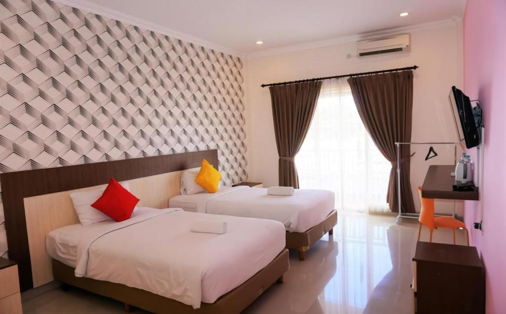 Oyo 90473 Gowin Hotel Kuta Lombok Eksteriør bilde